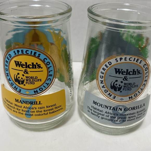 WELCH’S ENDANGERED SPECIES COLLECTION JELLY JARS - Picture 9 of 16